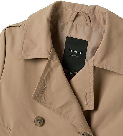 Name It Jacket - NkfMadelin - Card - Savannah Tan
