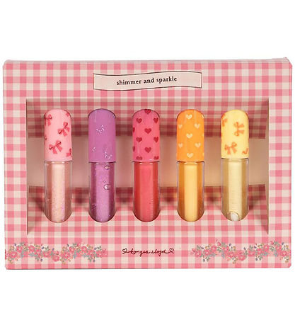 Konges Sløjd Lipgloss - 5-Pack - Glitter - Multi