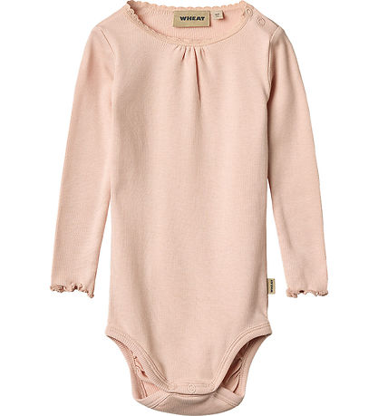 Wheat Bodysuit L/æ - Rib - Lotta - Powder