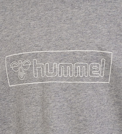 Hummel T-shirts - 2er-Pack - hmlBoxline - Grey Melange/Holzrose