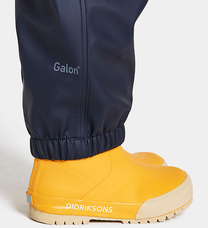 Didriksons Rain Pants - PU - Midjeman - Navy