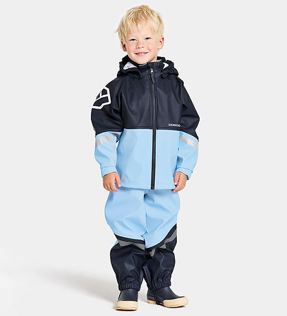 Didriksons Regnföt M. axlaböndum - Waterman - Light Sea Blue