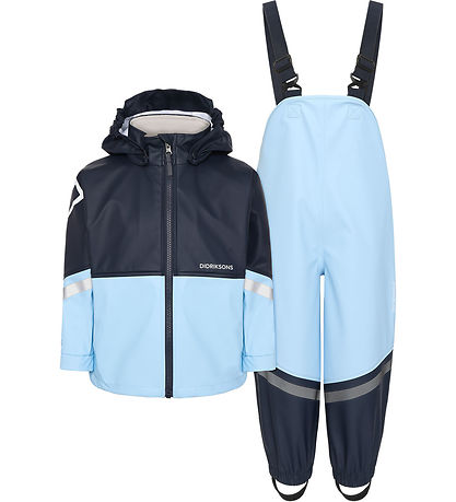 Didriksons Regnföt M. axlaböndum - Waterman - Light Sea Blue