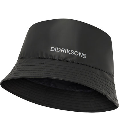 Didriksons Regenhut - PU - Giga - Schwarz