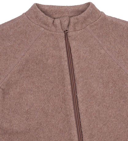 Mikk-Line Fleece Suit - Burlwood Melange