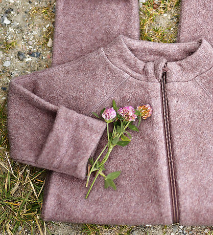 Mikk-Line Fleece Suit - Burlwood Melange