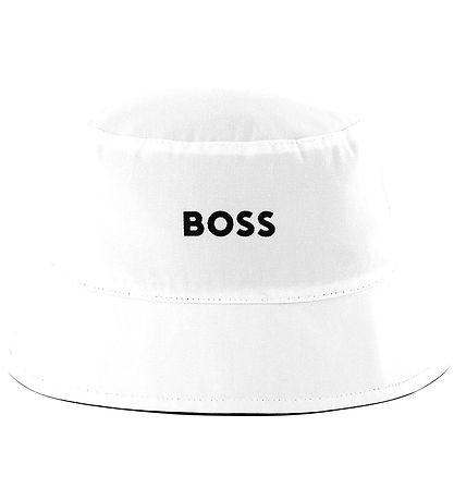 BOSS Bucket Hat - Vändbar - Svart/Vit