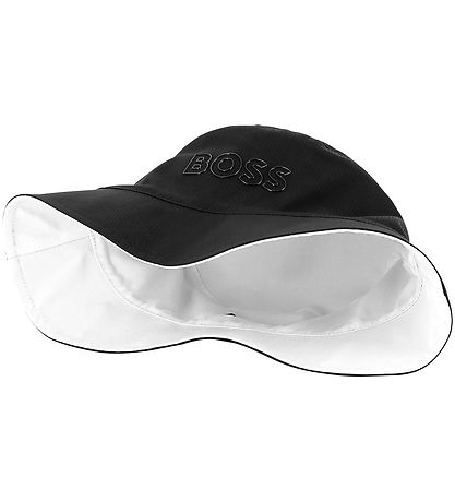 BOSS Bucket Hat - Vändbar - Svart/Vit