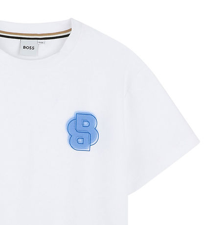 BOSS T-shirt - White w. Print