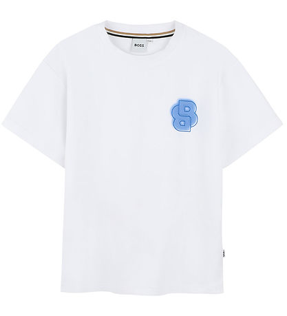 BOSS T-shirt - White w. Print