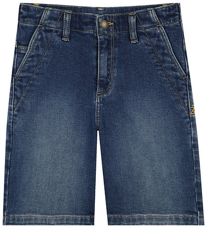 Zadig & Voltaire Jeansshorts - Bob - Borsta/Stone Trycka
