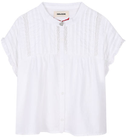 Zadig & Voltaire Overhemd k/æ - Gisele - Wit