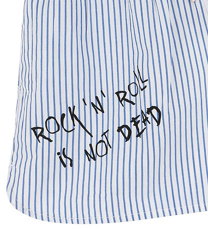Zadig & Voltaire Shorts - Nicky - Electric Blue/White stripes