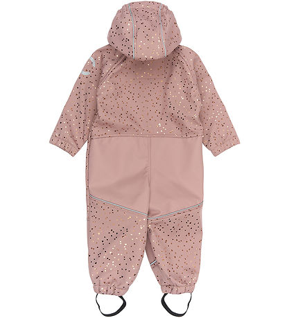 Mikk-Line Softshell Suit w. Fleece - Recycled - Twilight Mauve M