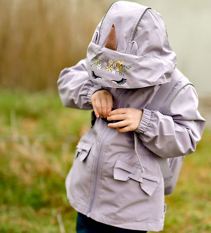 Mikk-Line Lightweight Jacket - Lavender Aura w. Unicorn