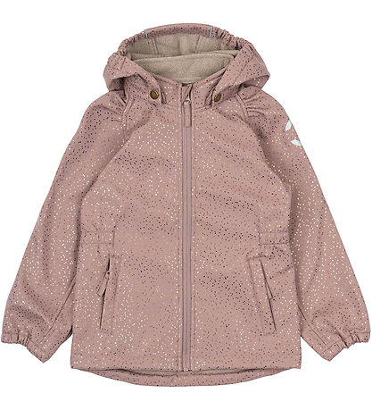 Mikk-Line Softshell Jacket w. Fleece - Recycled - Twilight Mauve