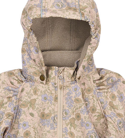 Mikk-Line Softshell Jacket w. Fleece - Recycled - Doeskin w. Flo