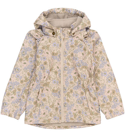 Mikk-Line Softshell Jacket w. Fleece - Recycled - Doeskin w. Flo