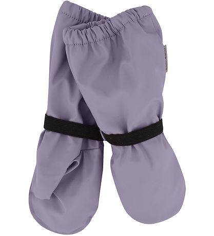 Mikk-Line Fäustlinge m. Fleece - PU - Dämmerung