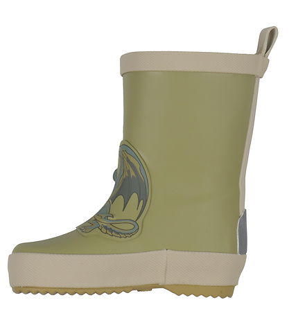 Mikk-Line Rubber Boots - 3D Patch - Kelp