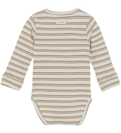 Fixoni Wrap Bodysuit l/s - Macaroon