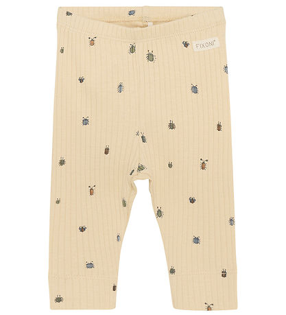 Fixoni Leggings - Rib - Biscuits