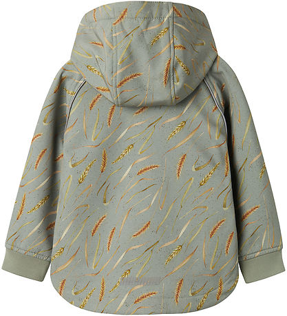 Name It Softshell Jacket w. Fleece - NmmAlfa08 - Shadow/Field