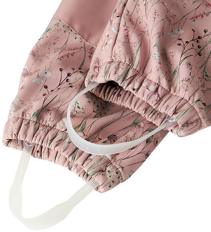 Name It Softshelloverall m. Fleece - NmfAlfa08 - Pale Mauve/Flow