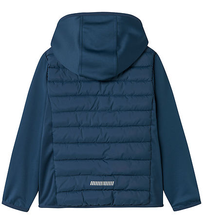Name It Sæng/Softshell jakki - NknMio Hybrid - Sargasso Sea