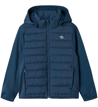 Name It Sæng/Softshell jakki - NknMio Hybrid - Sargasso Sea
