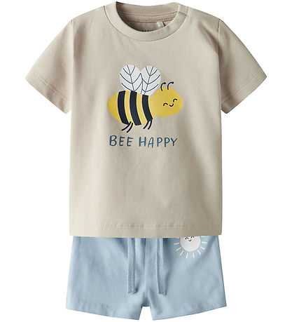 Name It Shorts Set - 2er-Pack - NmmVroels - Peyote/Himmlisch Blu
