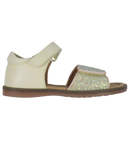 Bisgaard Sandalar - Aida - Yellow Glitter