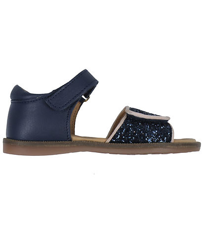 Bisgaard Sandalar - Aida - Navy Glitter
