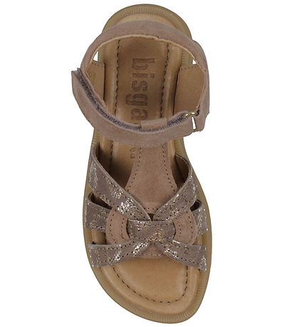 Bisgaard Sandalar - Felicia - Kampavín Taupe
