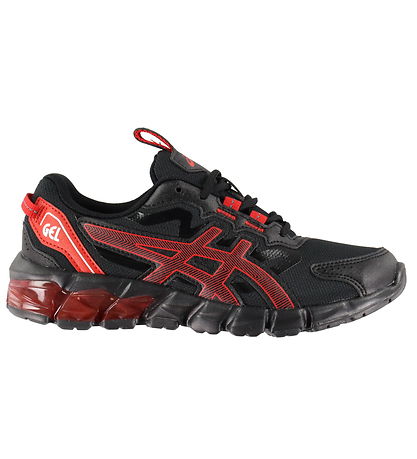 Asics Skór - Gel-Quantum 90 GS - Black/Rautt Classic+