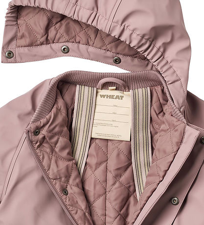 Wheat Rainsuit w. Termo - PU - Aiko - Dusty Lavender