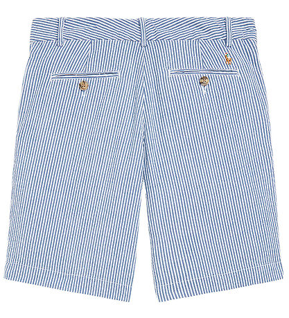 Polo Ralph Lauren Shorts - Preppy - Blå/Vitrandig