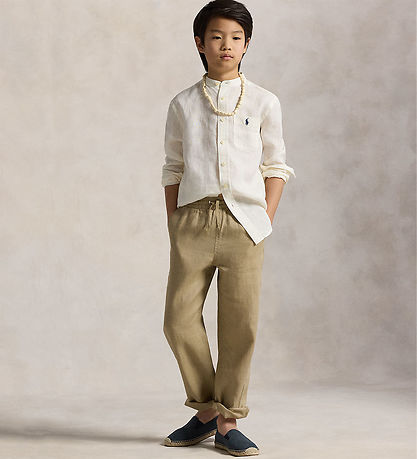 Polo Ralph Lauren Trousers - Linen - Surrey Tan