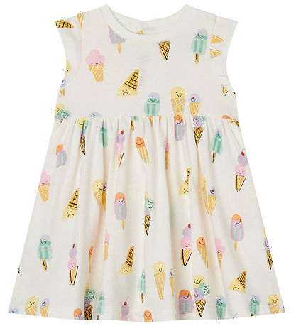 Stella McCartney Kids Kleid - Weiß m. Eis