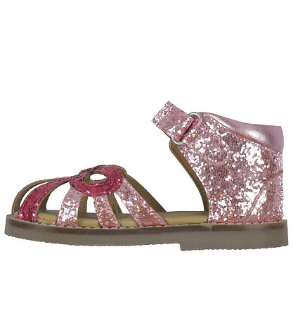 Konges Sløjd Sandalen - Bow - Flamingo Feder