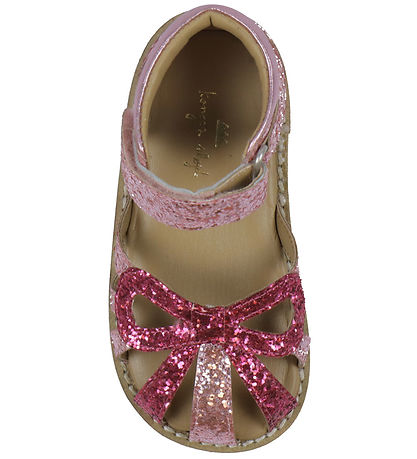 Konges Sløjd Sandalen - Bow - Flamingo Feder