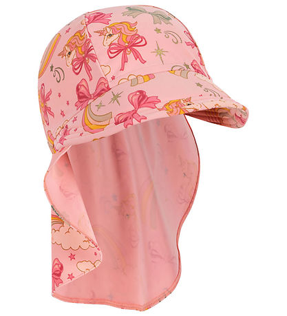 Konges Sløjd Bademütze - UV50+ - Manuka Frill - Rainbow Bow