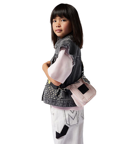Little Marc Jacobs Stuttermabolur - Bleikt/Svart M. Blóm