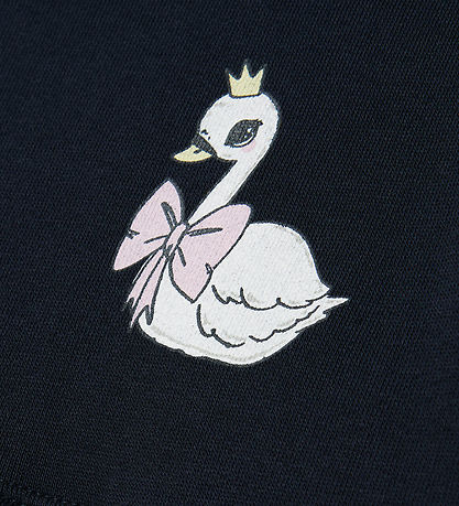 Robe en Molleton Name It - NmfValona - Cygne - Dark Saphir