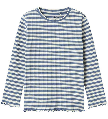 Name It Blouse - Rib - NmfVemma - Wild Wind/Jet Stream