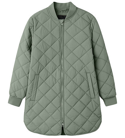Name It Termisk kappa - NkfMarlin - Quilt - Shadow