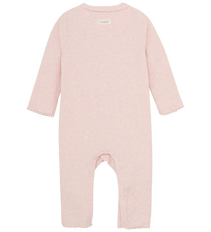 Fixoni Jumpsuit - Rib - Hushed Violet Melange