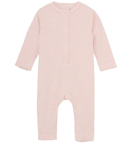 Fixoni Jumpsuit - Rib - Hushed Violet Melange