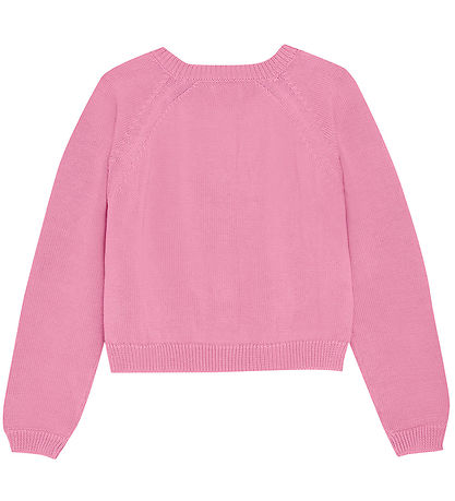 Creamie Cardigan - Prjónað - Bómull - Rósablóm