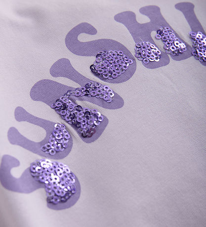 Creamie Stuttermabolur - Orchid Petal